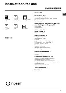 indesit iwc 8125|Indesit IWC 8125 B (EU) IWC8125BEU User Manual .